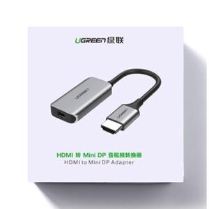 Μετατροπέας HDMI to Mini DP UGREEN CM239 60352 | Μετατροπείς | elabstore.gr