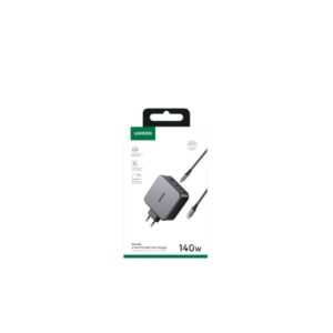 Φορτιστής Σπιτιού GaN 140W UGREEN CD289 90549 3 Θέσεων, με καλώδιο USB-C Μαύρο | Φόρτιση | elabstore.gr