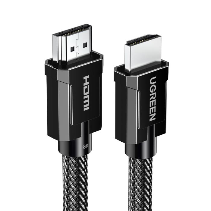Καλώδιο HDMI M/M 8K/60Hz UGREEN HD135 70320 1.5m Braided Μαύρο | eLabstore.gr Καλώδιο HDMI M/M 8K/60Hz UGREEN HD135 70320 1.5m Braided Μαύρο | Εικόνας | elabstore.gr