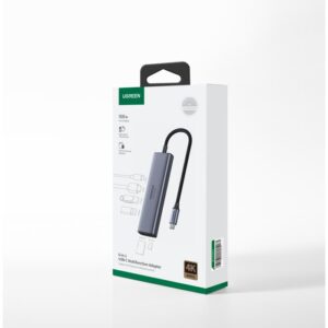 USB-C Docking Station 6 σε 1 UGREEN CM511 60384 | Περιφερειακά | elabstore.gr