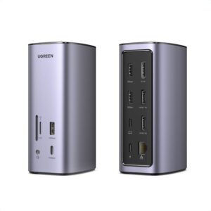 USB-C Docking Station 12 σε 1 UGREEN CM555 90325 | Περιφερειακά | elabstore.gr