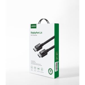 Καλώδιο DP 1.4 M/M 8K/60Hz UGREEN DP114 80393 3m Μαύρο | Εικόνας | elabstore.gr