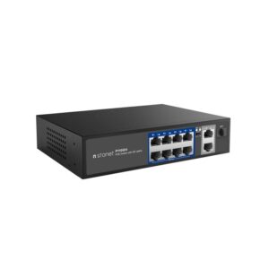 Switch 10 Θέσεων PoE Stonet P110GH 10/100 Mbps | Επαγγελματικός Εξοπλισμός | elabstore.gr
