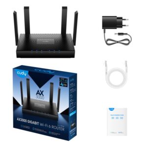 Access Point Cudy WR3000 Wi-Fi 6 AX3000 Gigabit Dual Band | Routers | elabstore.gr