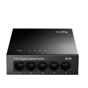 Switch 5 Θέσεων Cudy GS105 Gigabit Μεταλλικό | Switches | elabstore.gr