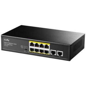 Switch 10 Θέσεων PoE Cudy FS1010P 10/100 Μbps | Επαγγελματικός Εξοπλισμός | elabstore.gr