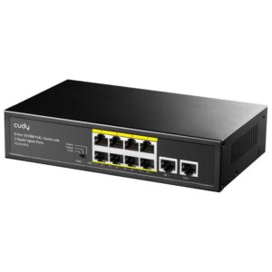 Switch 10 Θέσεων PoE Cudy FS1010PG 10/100 Μbps | Επαγγελματικός Εξοπλισμός | elabstore.gr