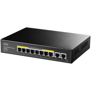Switch 10 Θέσεων PoE Cudy GS1010PE Gigabit | Επαγγελματικός Εξοπλισμός | elabstore.gr