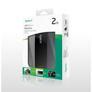 Εξωτερικός Σκληρός Δίσκος 2.5" Apacer AC533 2TB USB 3.2 Gen1 Μαύρο | eLabstore.gr Εξωτερικός Σκληρός Δίσκος 2.5