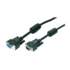 Καλώδιο VGA M/F Logilink CV0019 10m Μαύρο | Εικόνας | elabstore.gr