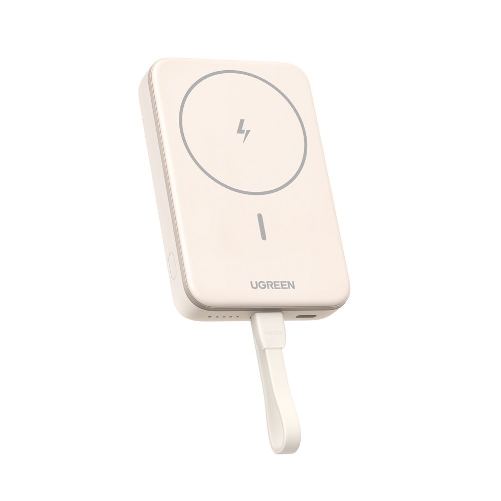 Power Bank 10000mAh PD 20W UGREEN PB760 35341, με Ασύρματη Φόρτιση Magnetic, 1 Θέσης Μπέζ | eLabstore.gr Power Bank 10000mAh PD 20W UGREEN PB760 35341, με Ασύρματη Φόρτιση Magnetic, 1 Θέσης Μπέζ | Φόρτιση | elabstore.gr