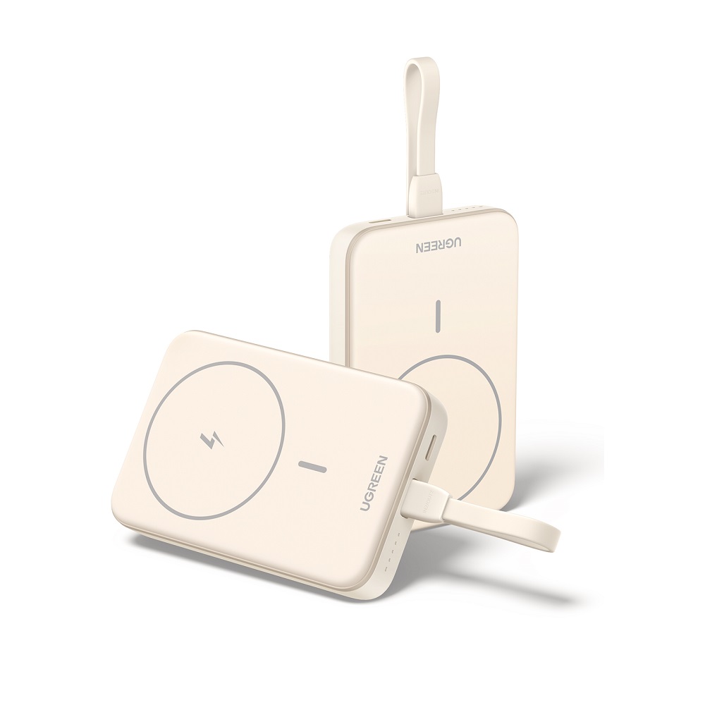 Power Bank 10000mAh PD 20W UGREEN PB760 35341, με Ασύρματη Φόρτιση Magnetic, 1 Θέσης Μπέζ | eLabstore.gr Power Bank 10000mAh PD 20W UGREEN PB760 35341, με Ασύρματη Φόρτιση Magnetic, 1 Θέσης Μπέζ | Φόρτιση | elabstore.gr