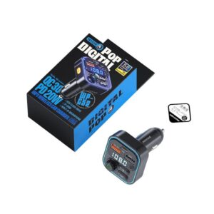 FM Transmitter WK WP-C52,με 3 Θέσεις Φόρτισης και Mp3 Player | Αξεσουάρ | elabstore.gr