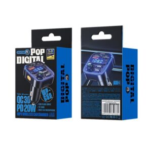 FM Transmitter WK WP-C52,με 3 Θέσεις Φόρτισης και Mp3 Player | Αξεσουάρ | elabstore.gr