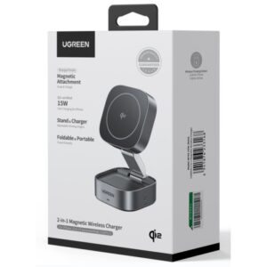 Φορτιστής Σπιτιού 15W Qi2 UGREEN W702 35316 με Ασύρματη Φόρτιση Magnetic Γκρι | eLabstore.gr Φορτιστής Σπιτιού 15W Qi2 UGREEN W702 35316 με Ασύρματη Φόρτιση Magnetic Γκρι | Φόρτιση | elabstore.gr