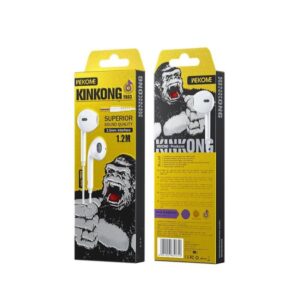Ακουστικά 3,5mm WK YB03 Λευκό | Ήχος | elabstore.gr