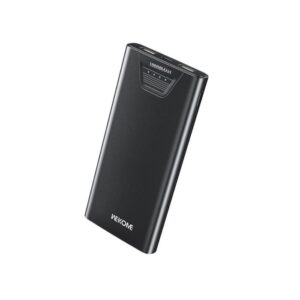 Power Bank 10000mAh 12W WK WP-101 2 Θέσεων Μαύρο | Φόρτιση | elabstore.gr