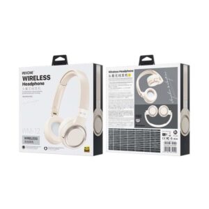 Ακουστικά Κεφαλής BT WK WM-12 Λευκό | Ήχος | elabstore.gr