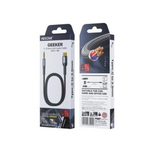 Αντάπτορας Ήχου USB-C σε 3.5mm M/M WK WDC-196 | Αξεσουάρ | elabstore.gr