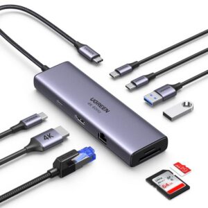 USB-C Docking Station 9 σε 1 CM498 15375 | Περιφερειακά | elabstore.gr