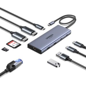 USB-C Docking Station 10 σε 1 CM639 45380 | Περιφερειακά | elabstore.gr