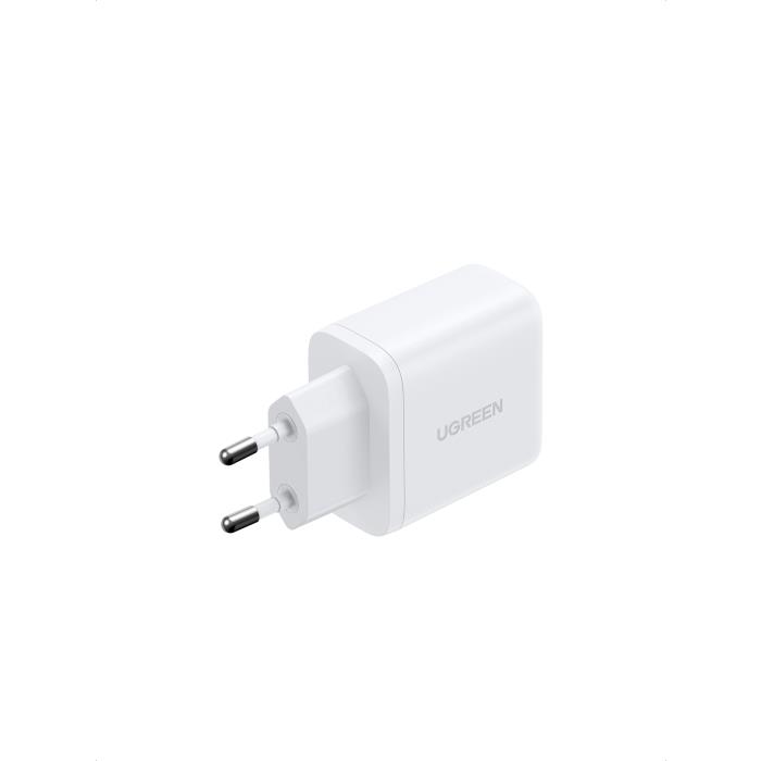 Φορτιστής Σπιτιού PD 20W UGREEN X227 45310 2 Θέσεων Λευκό | eLabstore.gr Φορτιστής Σπιτιού PD 20W UGREEN X227 45310 2 Θέσεων Λευκό | Φόρτιση | elabstore.gr