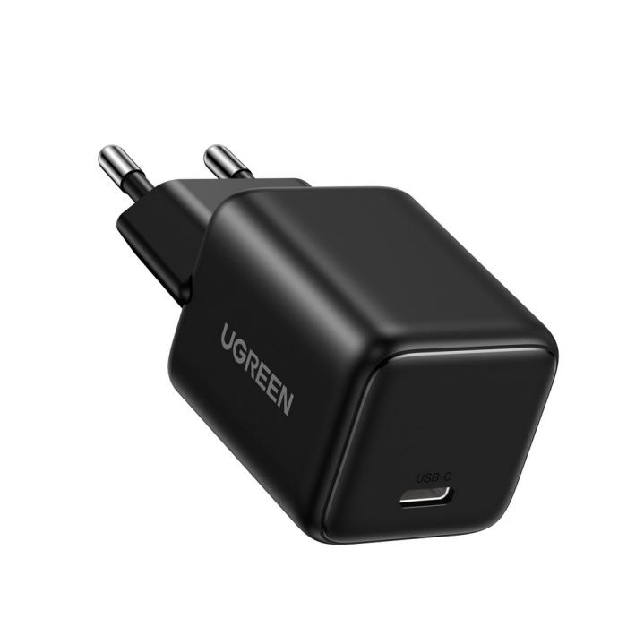 Φορτιστής Σπιτιού GaN PD 20W UGREEN X512 55553 1 Θέσης Μαύρο | eLabstore.gr Φορτιστής Σπιτιού GaN PD 20W UGREEN X512 55553 1 Θέσης Μαύρο | Φόρτιση | elabstore.gr