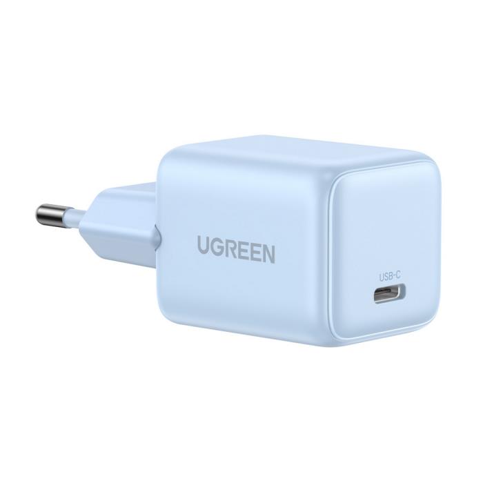 Φορτιστής Σπιτιού GaN PD 20W UGREEN X512 55555 1 Θέσης Μπλέ | eLabstore.gr Φορτιστής Σπιτιού GaN PD 20W UGREEN X512 55555 1 Θέσης Μπλέ | Φόρτιση | elabstore.gr