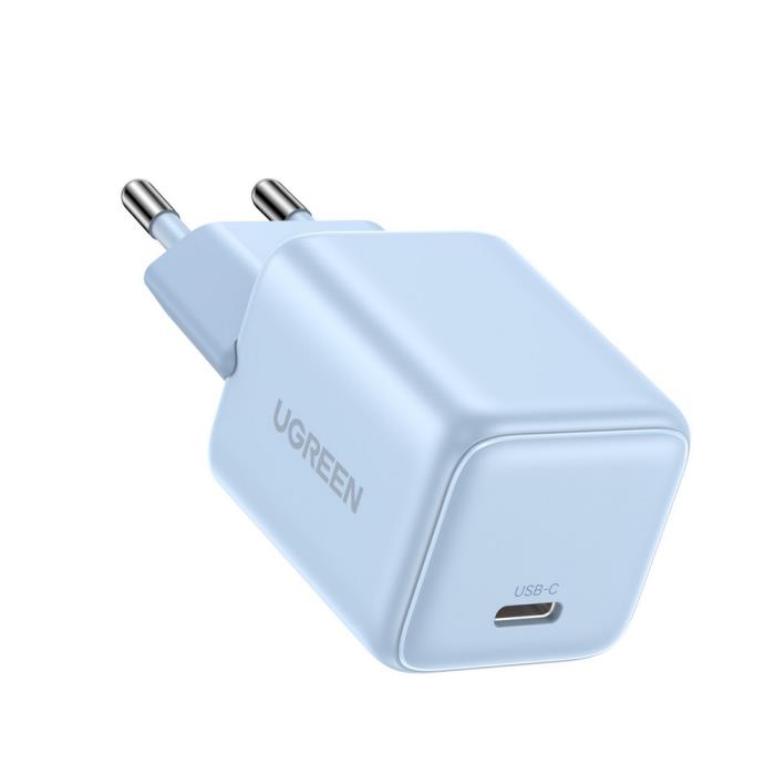 Φορτιστής Σπιτιού GaN PD 20W UGREEN X512 55555 1 Θέσης Μπλέ | eLabstore.gr Φορτιστής Σπιτιού GaN PD 20W UGREEN X512 55555 1 Θέσης Μπλέ | Φόρτιση | elabstore.gr