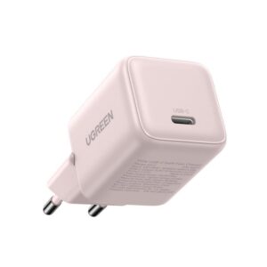 Φορτιστής Σπιτιού GaN PD 20W UGREEN X512 55556 1 Θέσης Ροζ | Φόρτιση | elabstore.gr