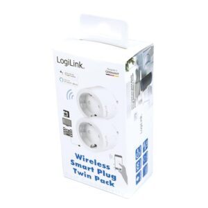 Smart Πρίζα Wi-Fi LogiLink PA0200, 2 τεμ | eLabstore.gr Smart Πρίζα Wi-Fi LogiLink PA0200, 2 τεμ | Τροφοδοσία Ρεύματος | elabstore.gr