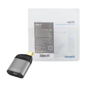 Μετατροπέας USB-C σε mini DP M/F Logilink CUA0205 | Αξεσουάρ | elabstore.gr