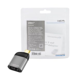 Μετατροπέας USB-C σε DP M/F Logilink CUA0204 | Αξεσουάρ | elabstore.gr