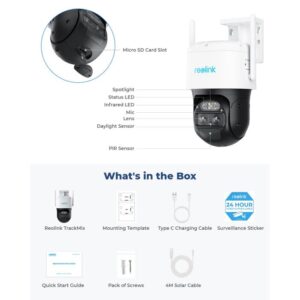 Κάμερα IP Wi-Fi Reolink B430 2K TrackMix WiFi | IP Κάμερες | elabstore.gr