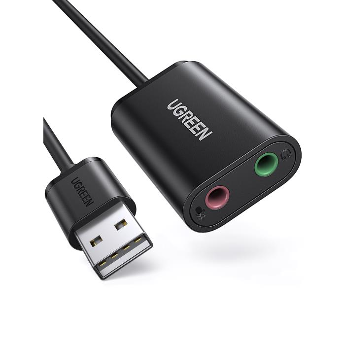 Κάρτα ήχου USB UGREEN US205 30724 | eLabstore.gr Κάρτα ήχου USB UGREEN US205 30724 | Αναβάθμιση | elabstore.gr