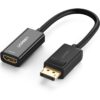 Μετατροπέας DP σε HDMI M/F 1080P UGREEN MM137 40362, με USB τροφοδοσία | Μετατροπείς | elabstore.gr