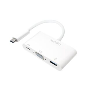 Μετατροπέας USB-C σε VGA/Type-C/USB Logilink UA0260 | Μετατροπείς | elabstore.gr