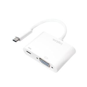 Μετατροπέας USB-C σε VGA/Type-C Logilink UA0259 | Μετατροπείς | elabstore.gr