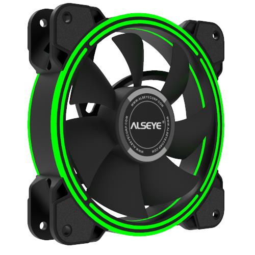 Case Cooler 12cm Alseye HALO 4.0 Πράσινο | eLabstore.gr Case Cooler 12cm Alseye HALO 4.0 Πράσινο | Αναβάθμιση | elabstore.gr