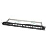 Keystone Patch Panel 24 Θέσεων 1U Logilink NK4042 | Επαγγελματικός Εξοπλισμός | elabstore.gr