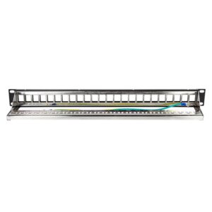Keystone Patch Panel 24 Θέσεων 1U Logilink NK4058 | Επαγγελματικός Εξοπλισμός | elabstore.gr
