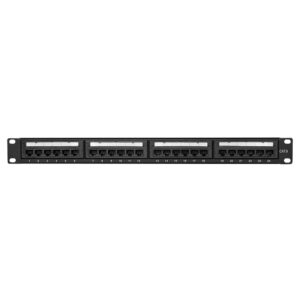 Patch Panel CAT6 24 Θέσεων 1U Logilink NP0004 EconLine | Επαγγελματικός Εξοπλισμός | elabstore.gr