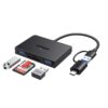 Card Reader USB-C/USB UGREEN CM812 45167 SD/TF Γκρί | Περιφερειακά | elabstore.gr