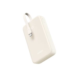 Power Bank 20000mAh PD 20W UGREEN PB505 35340 2 Θέσεων, με καλώδιο USB-C 60W Γκρι Λευκό | Φόρτιση | elabstore.gr