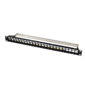 Keystone Patch Panel 24 Θέσεων 1U Logilink NK4058 | Επαγγελματικός Εξοπλισμός | elabstore.gr