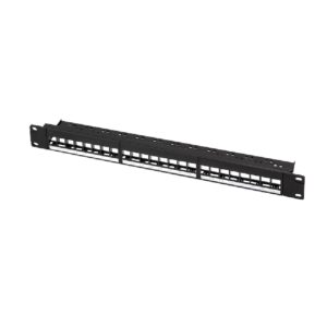 Keystone Patch Panel 24 Θέσεων 1U Logilink NK4065 | Επαγγελματικός Εξοπλισμός | elabstore.gr