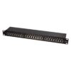Patch Panel CAT6 24 Θέσεων 1U Logilink NP0055 STP | Επαγγελματικός Εξοπλισμός | elabstore.gr