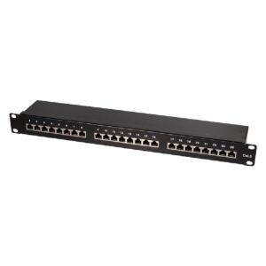 Patch Panel CAT6 24 Θέσεων 1U Logilink NP0055 STP | Επαγγελματικός Εξοπλισμός | elabstore.gr