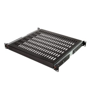 Συρόμενο Ράφι 1U Logilink SF1S45B για Επιδαπέδια Καμπίνα Βάθους 600mm | Επαγγελματικός Εξοπλισμός | elabstore.gr