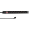 Πολύπριζο 8 Θέσεων 1U Logilink PDU8C01 με Διακόπτη | Επαγγελματικός Εξοπλισμός | elabstore.gr